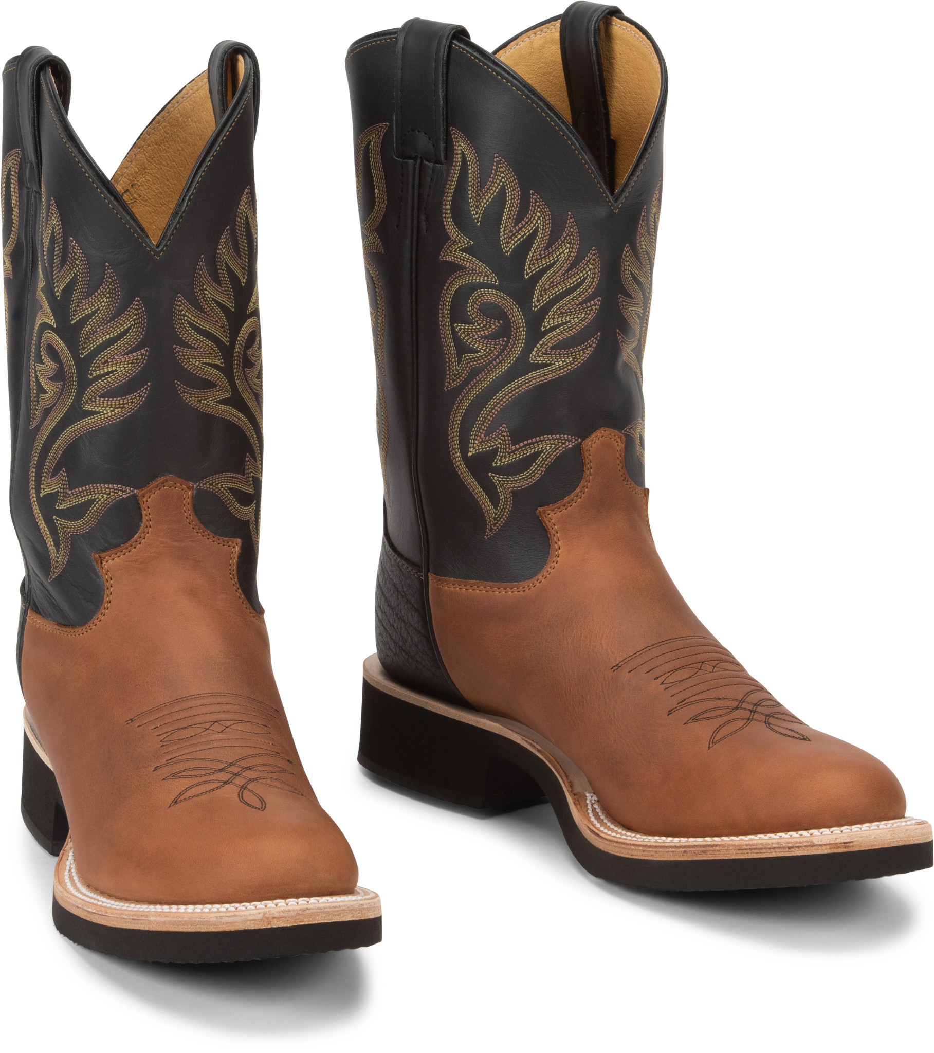 Crepe sole cheap western boots