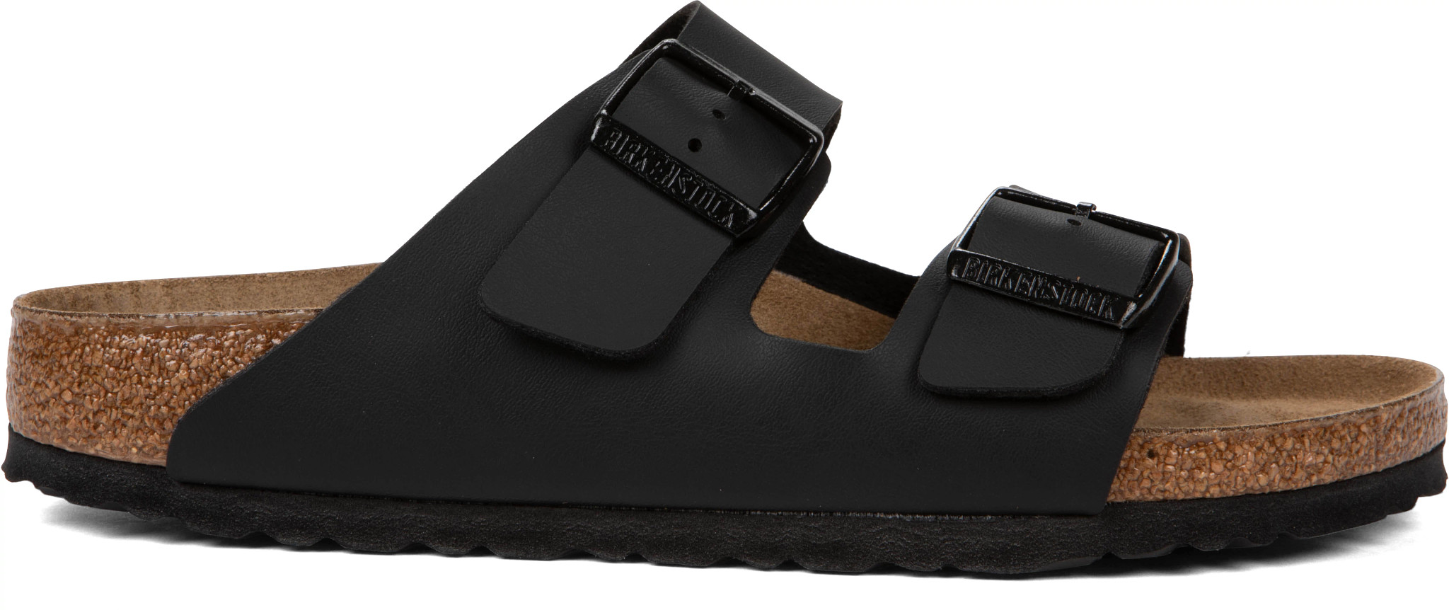 Women's Birkenstock Arizona shown in Black (Black)