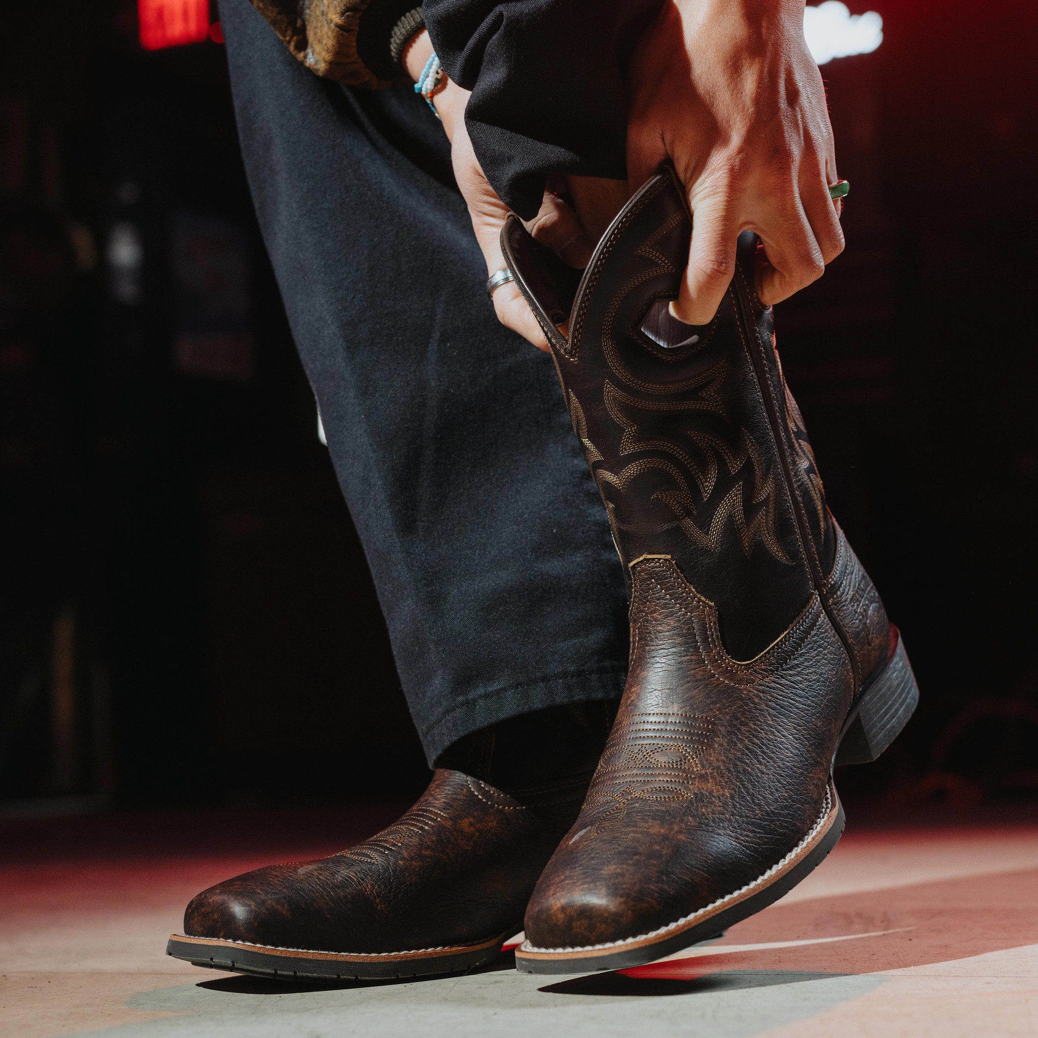 Men's Phantom Rider 11 Inch Civil Dusk Lazario shown on model 