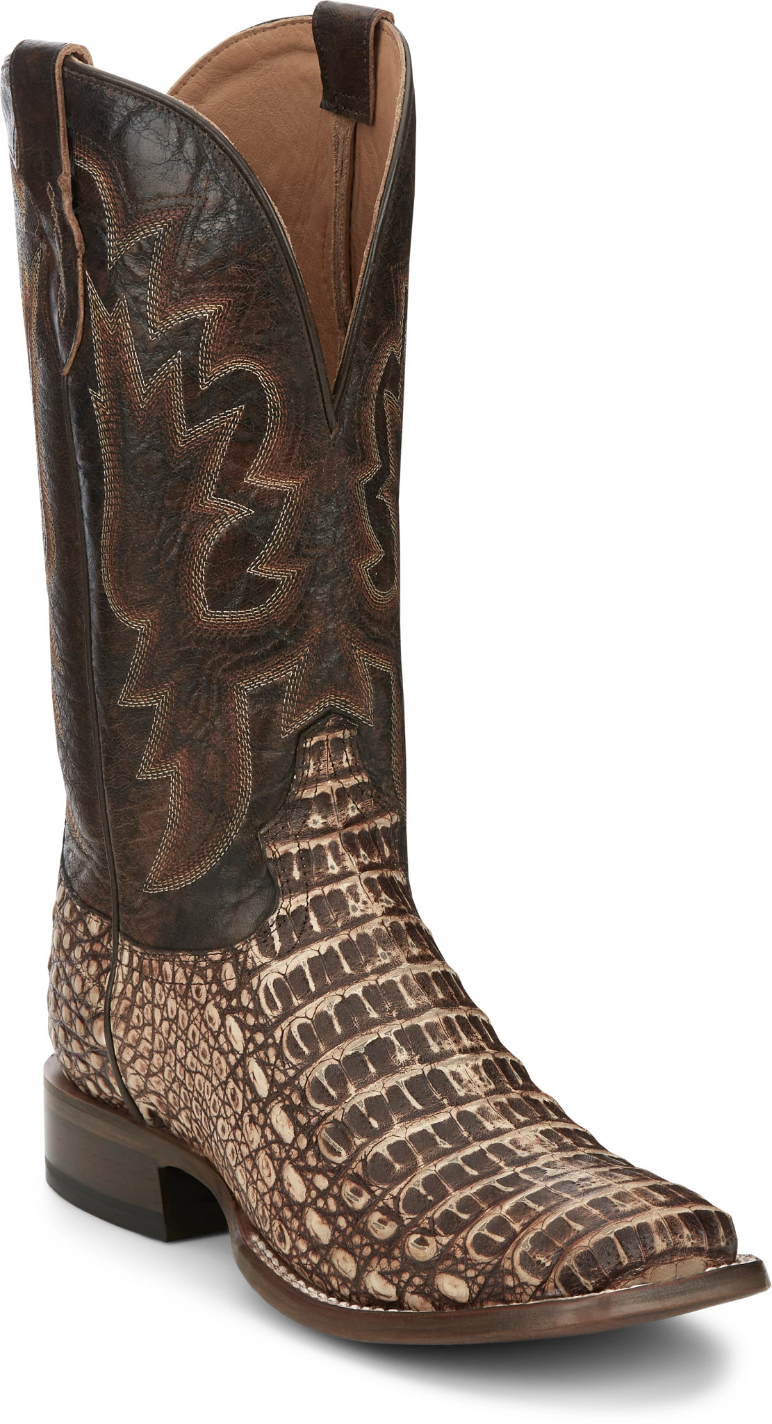 Tony lama men's hot sale pitstop stockman western boots