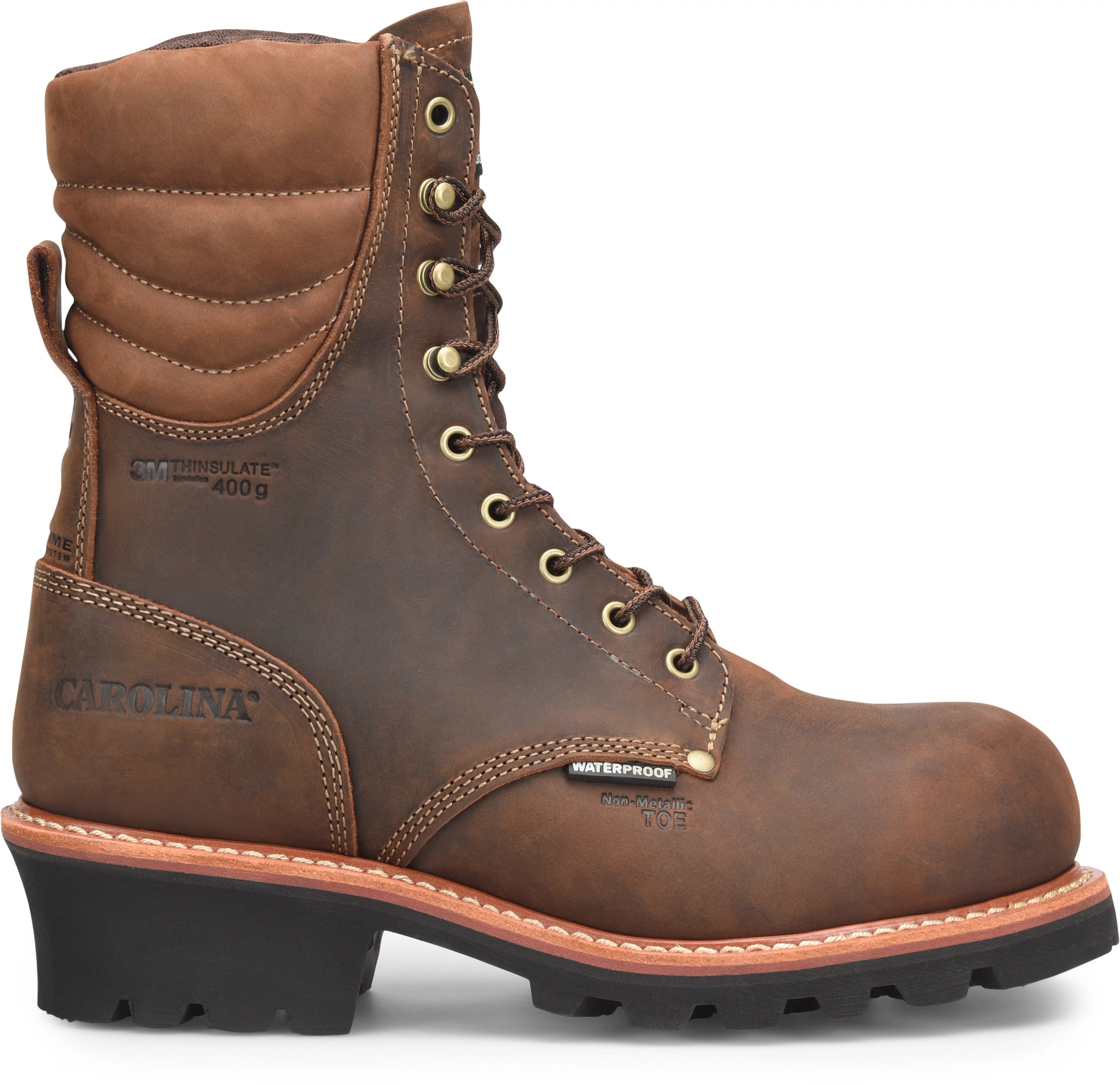 Hemlock Insulated Comp Toe Logger Carolina Shoe