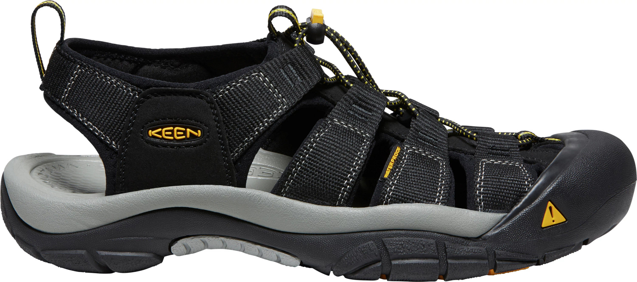 Men's KEEN Watersport Newport H2o shown in Black (Black)