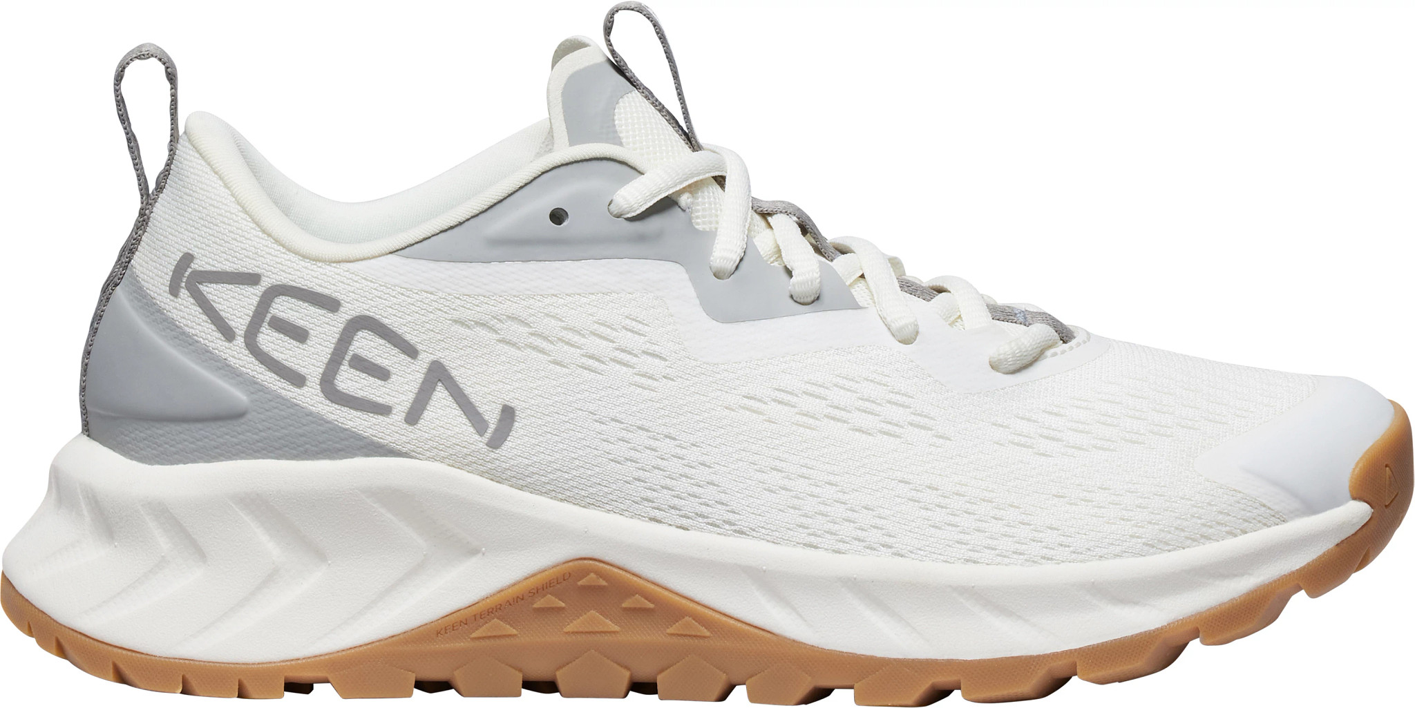 Women's KEEN Versacore Speed Trail shown in White/Grey Alloy (White)