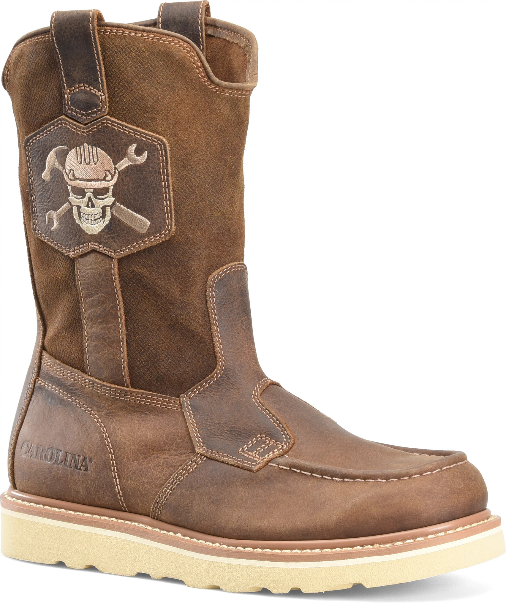 Carolina pull on work boots best sale