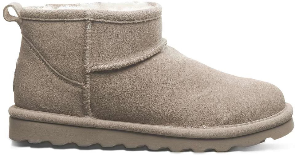 Women's Bearpaw Shorty Bearcoat shown in Mushroom (Brown)