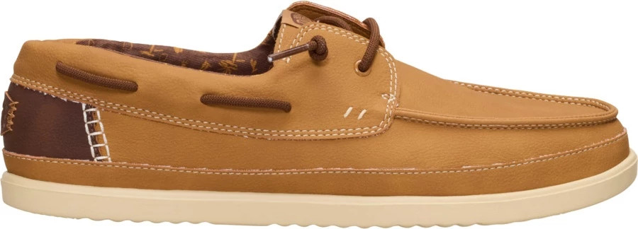 Men's Hey Dude Harbor Lo Classic shown in Brown Multi (Brown)