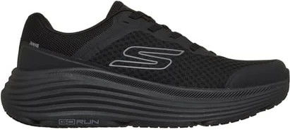 Men's Skechers Max Cushioning Endeavour Runner shown in Black (Black)