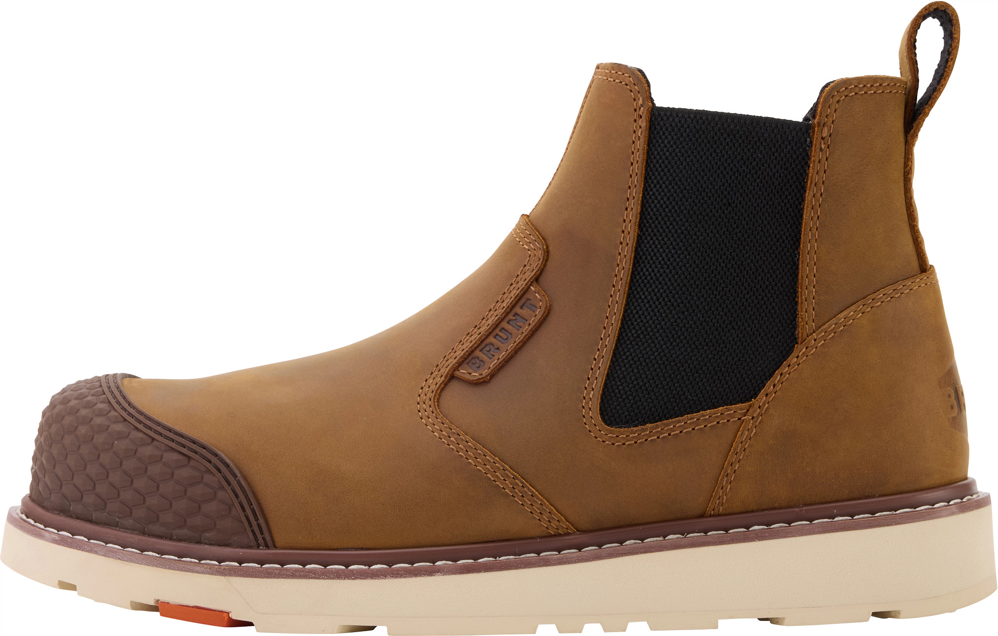 GOODandsin BRUNT 色OD Macone Men's Brunt Workwear Ohman Brunt Toe Composite Toe Chelsea