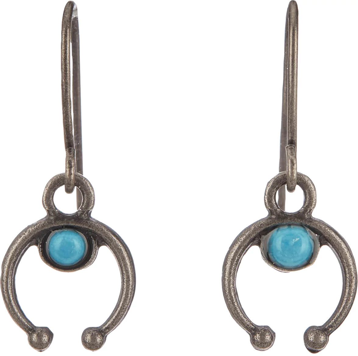 Naja Charm Earrings se muestra en la Silver Plated (Gris)