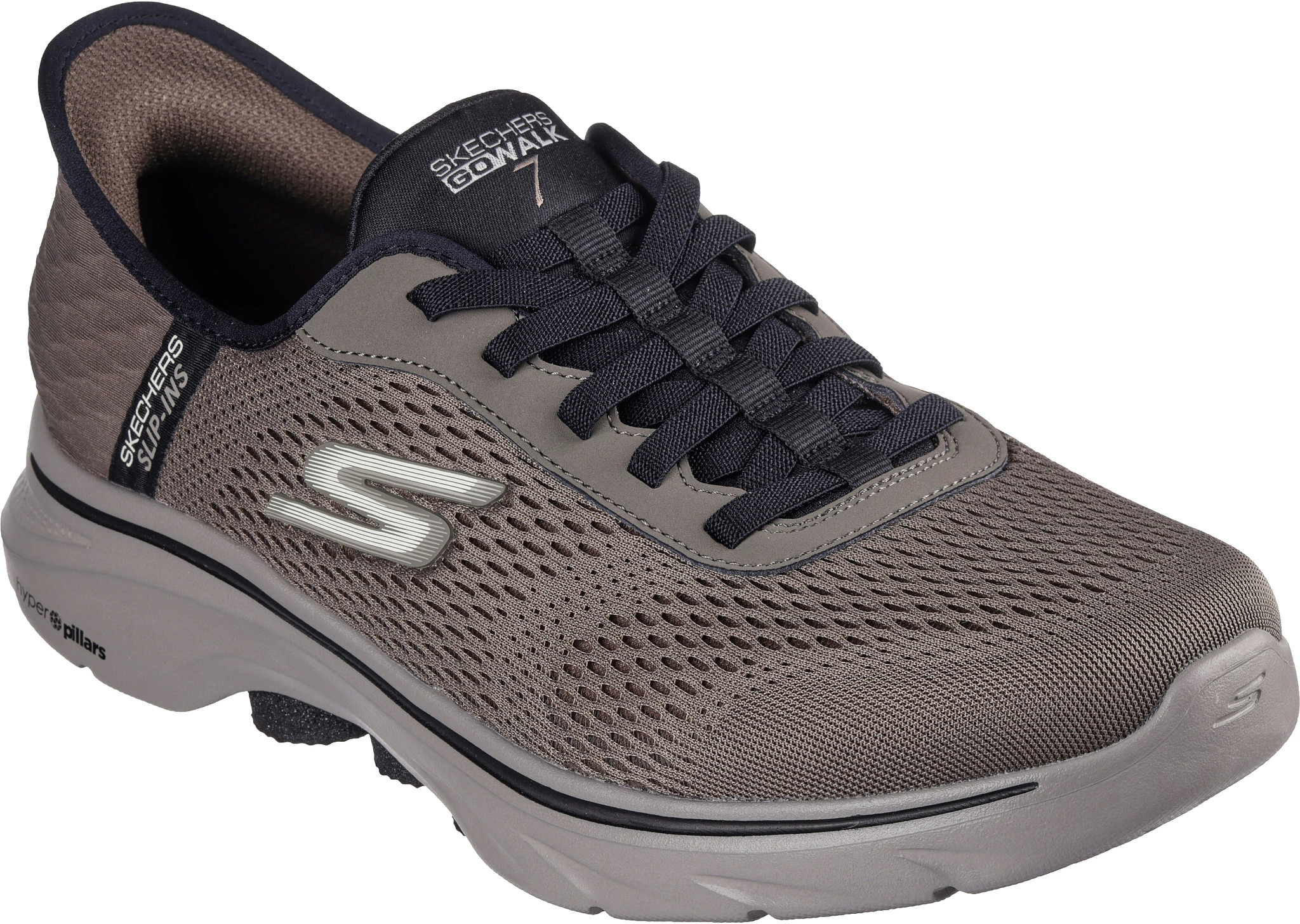 Brown skechers go walk hotsell