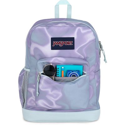 jansport right pack purple Backpack | Iconic Cordura Bag with Laptop Sleeve Webbing grab handle on top Right Pack Violet Jansport Backpack