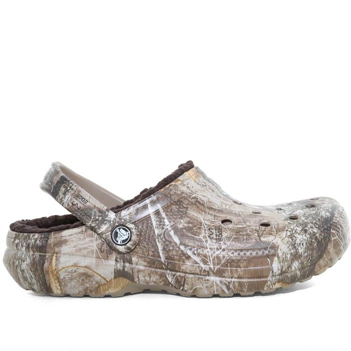 Camouflage Realtree Fuzzy Crocs Fur Lined Camo Crocs Insulated