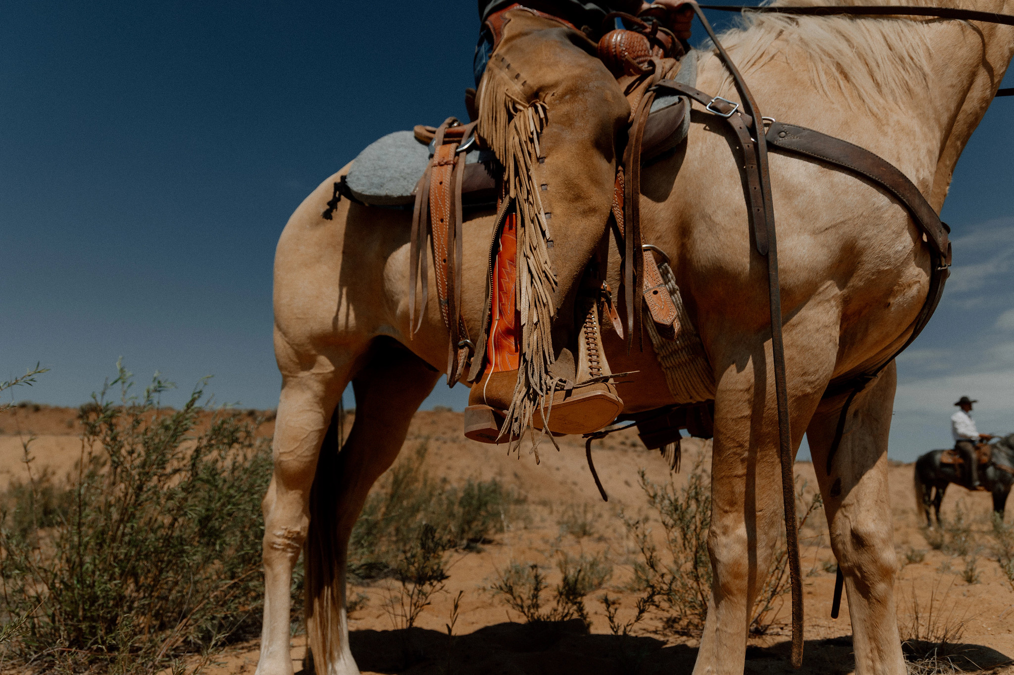 Jax 13" Western shown on model 