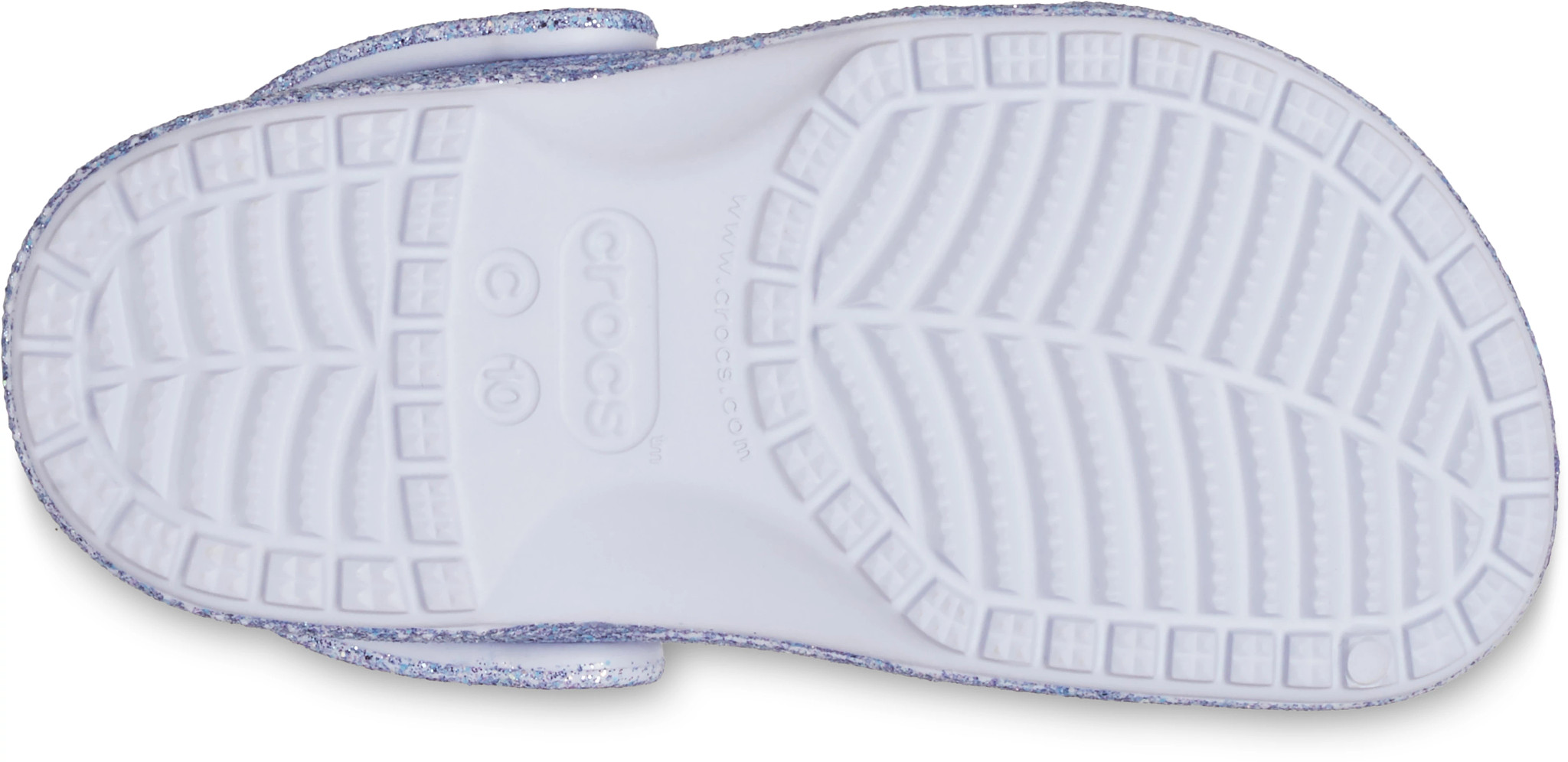 Toddler Girl's Crocs Classic Glitter Clog | Super Shoes