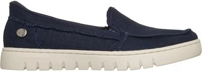 Women's Skechers Bobs Arch Comfort Sunfest Too Swift shown in Navy (Blue)