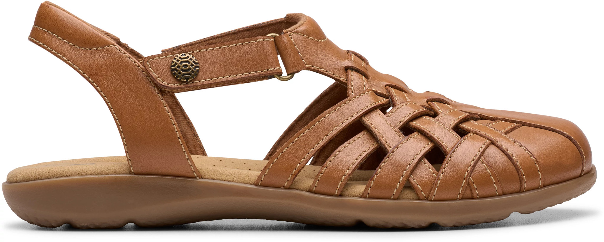 Women's Clarks Elizabelle Mia shown in Tan (Tan)