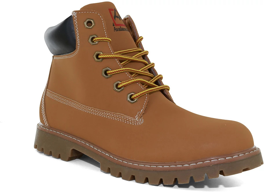 YELLO ブラウンブーツSOIL SHORT BOOTS CAMEL Josmo Worker Boot | Super Shoes