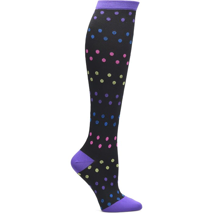  Compression Socks Woman XWide Calf - Firm Gradient Support,  Ankle and Arch Support. Knee High, Plus Size Premium Cotton Hosiery with  padded soles