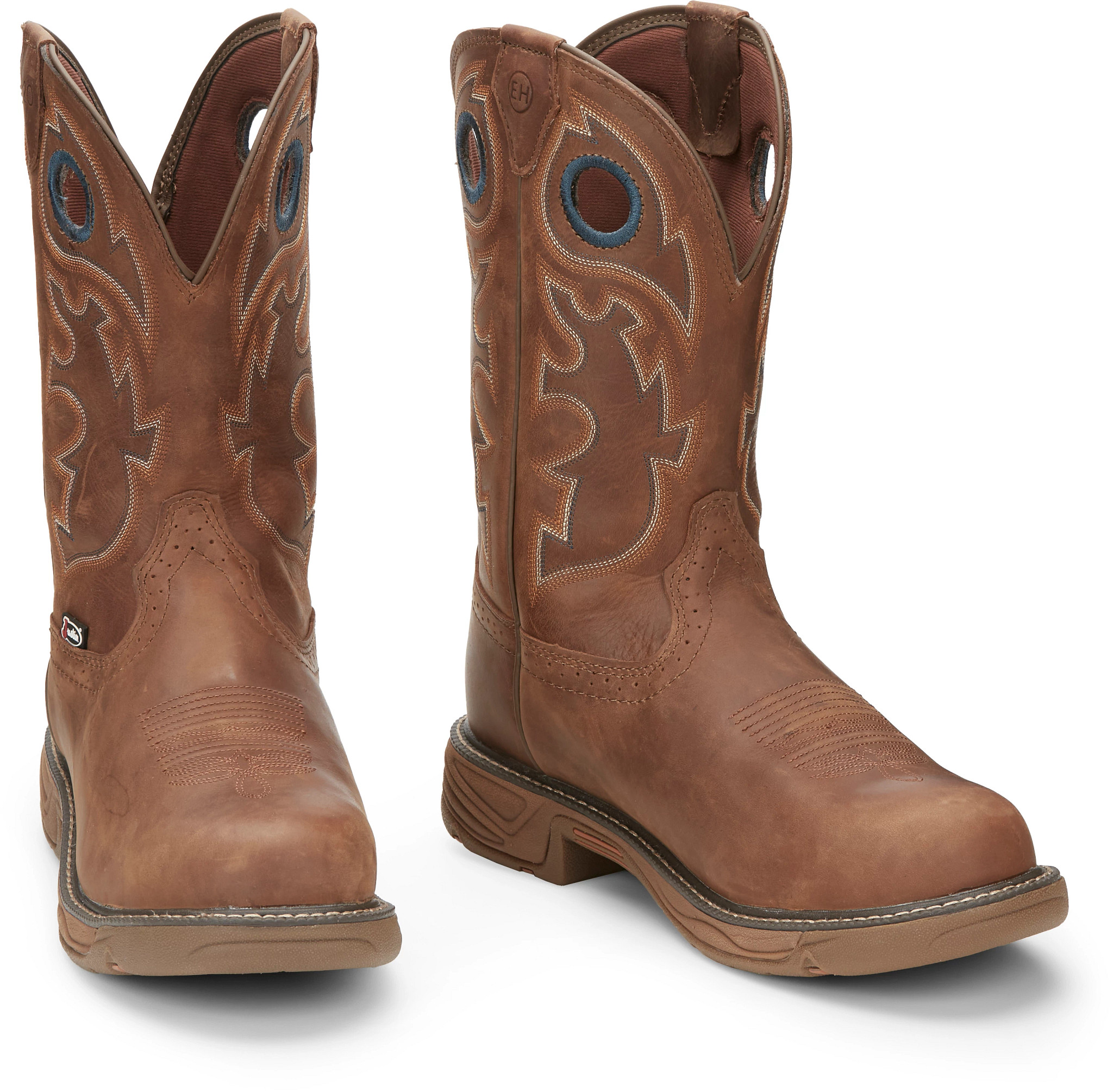 Rush 11 Waterproof Nano Comp Toe Justin Boots