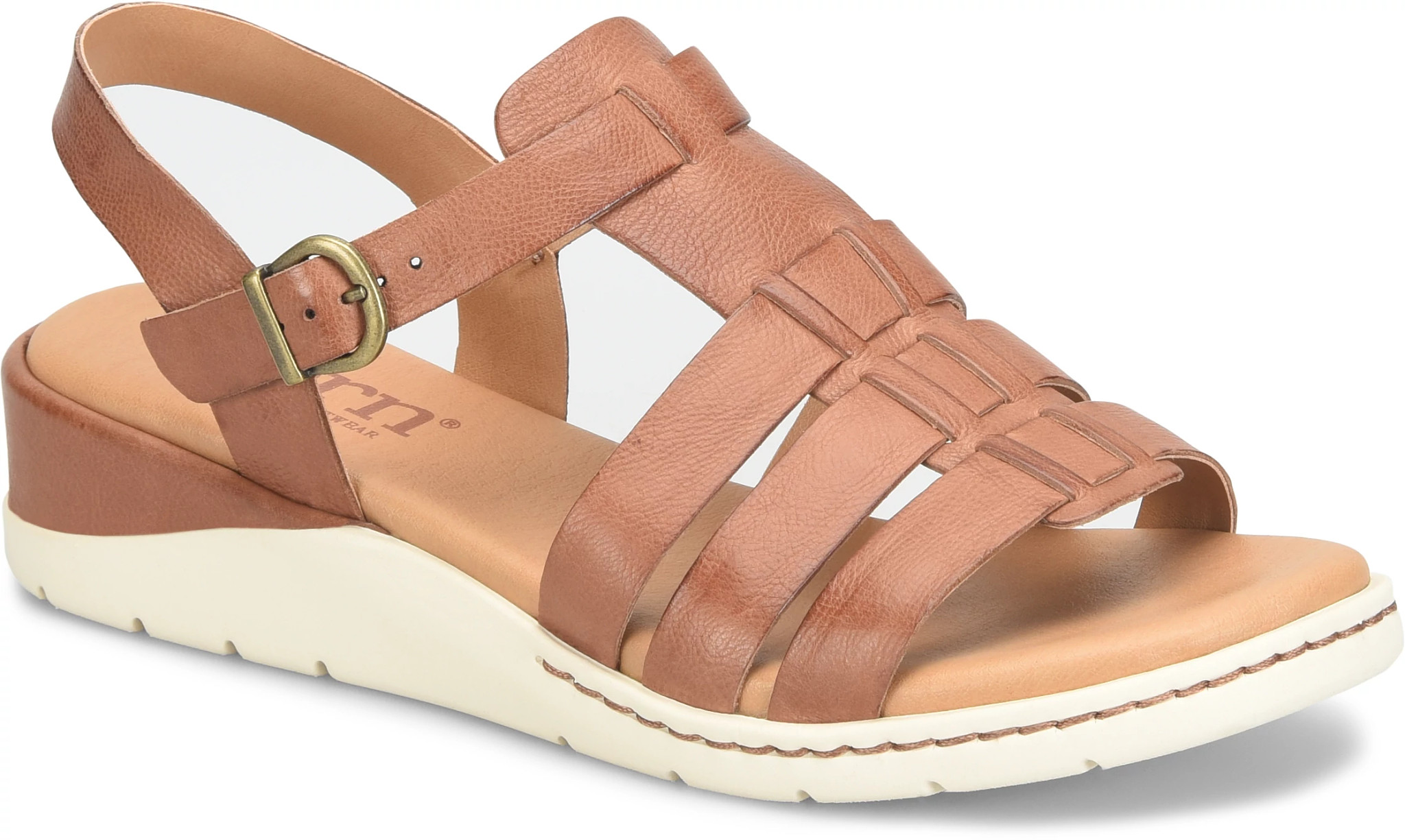 サンダル・ミュール Marni Brown Heel Slip-On Sandals With Design Brown leather Fussbett | Marni