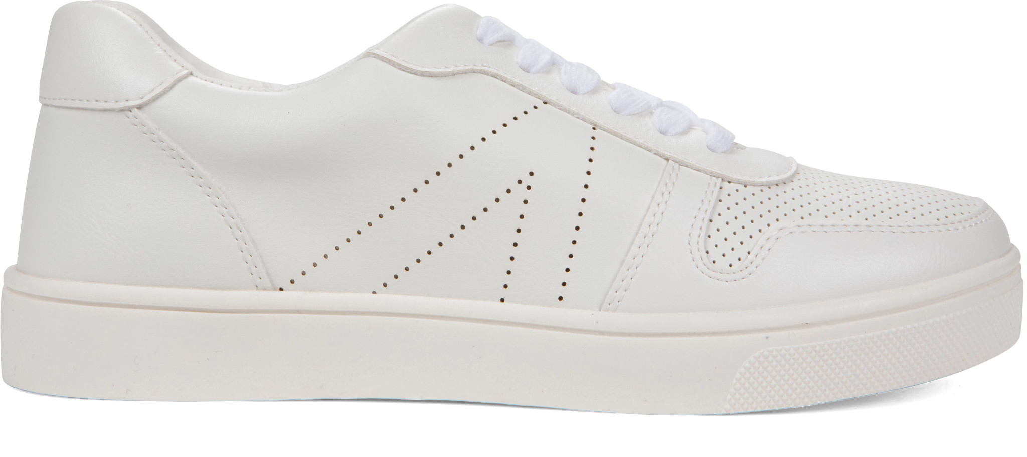 Women's Mia Krew Court shown in White (White)
