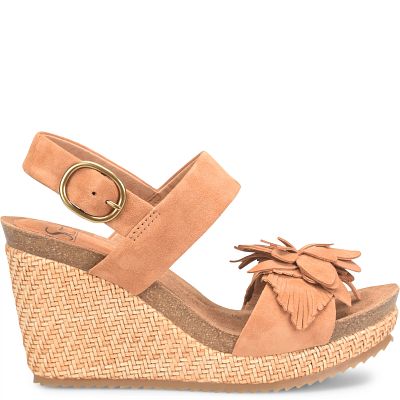 Sofft Trieste Cork Wedge Sandals • The Fashionable Housewife