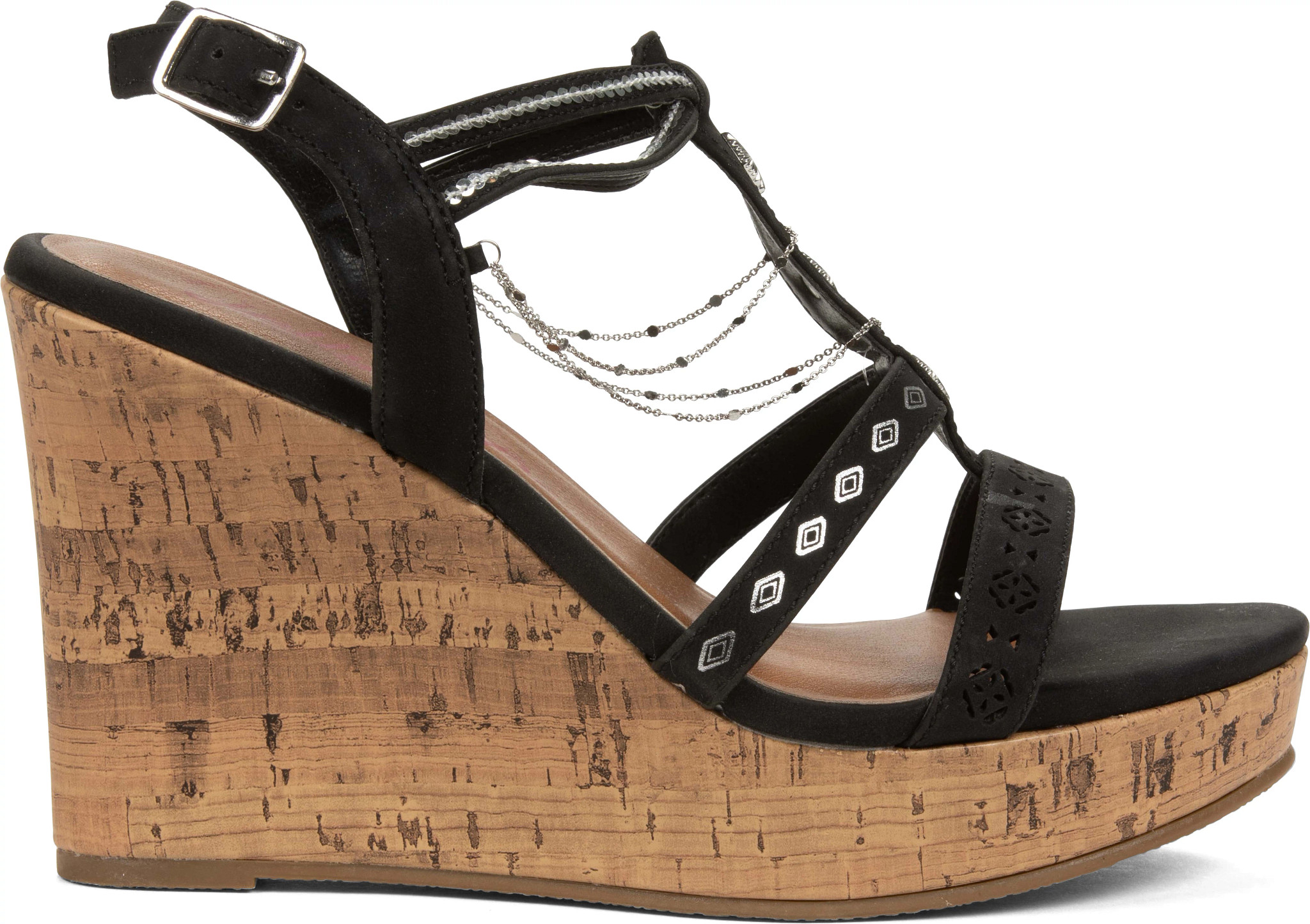 Women's Jellypop Vicuna shown in Black (Black)