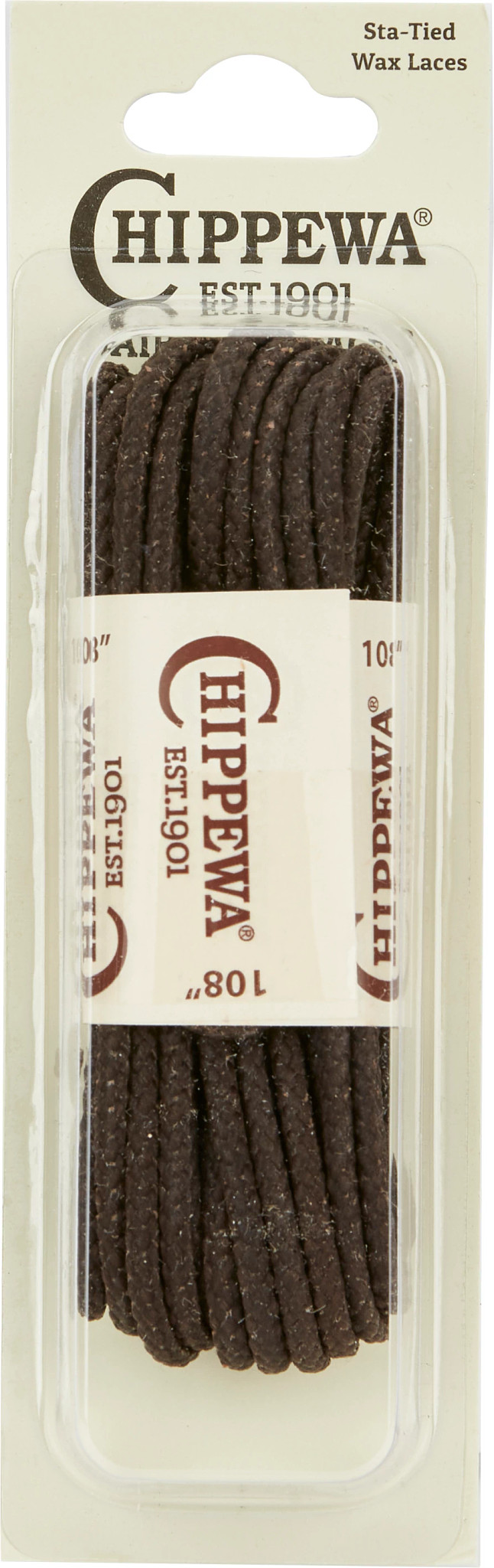 Boot Laces 108 Brown se muestra en la Dark Chocolate (Caf&eacute;)