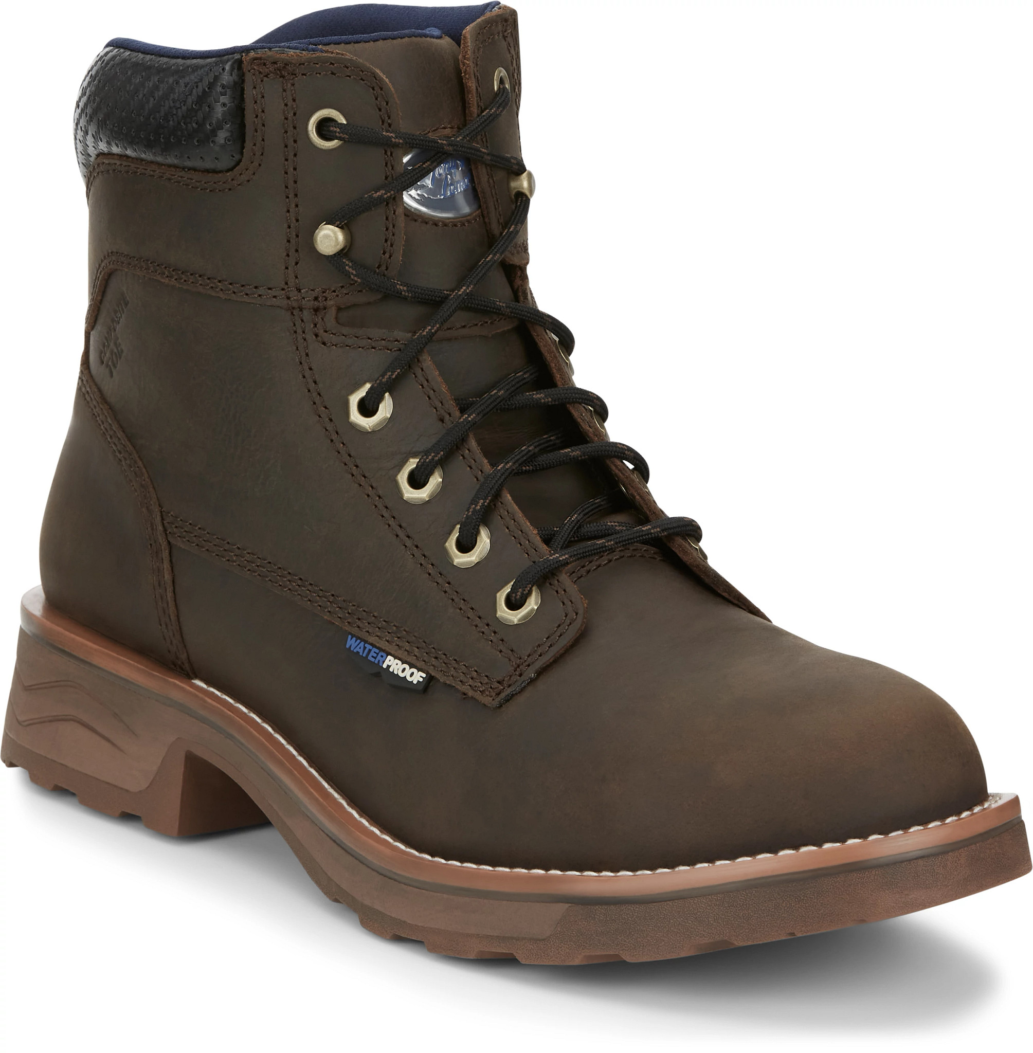 Lace up western work clearance boots