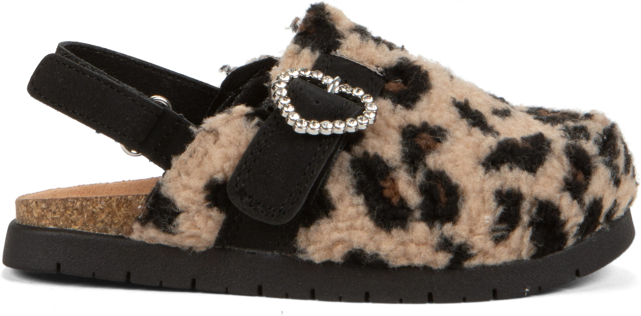 Girl's Jellypop Doan shown in Leopard (Animal Print)