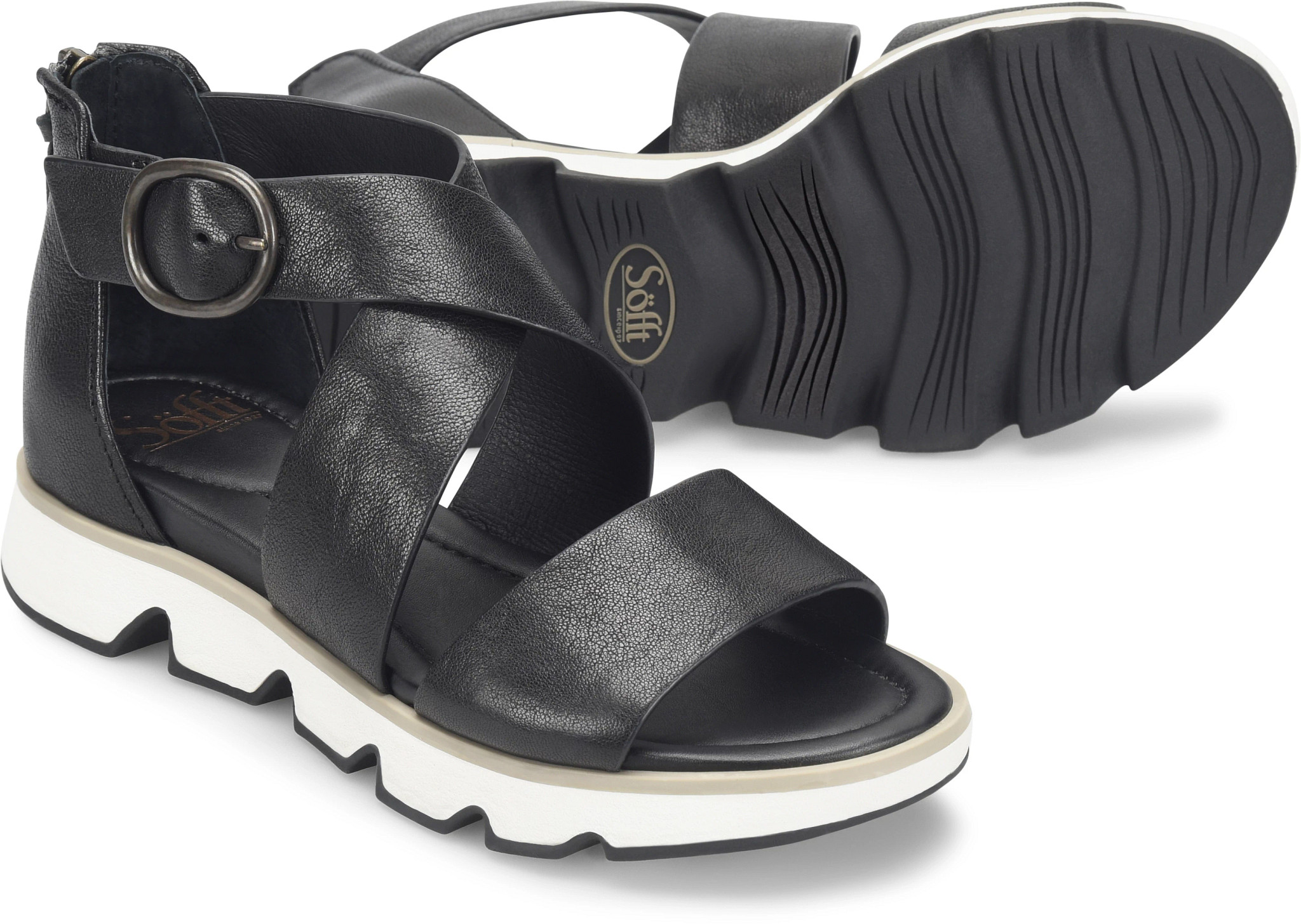 (取寄) ソフト レディース マッケンナ Sofft women Sofft Mackenna Silver Mackenna | Sofft Shoe