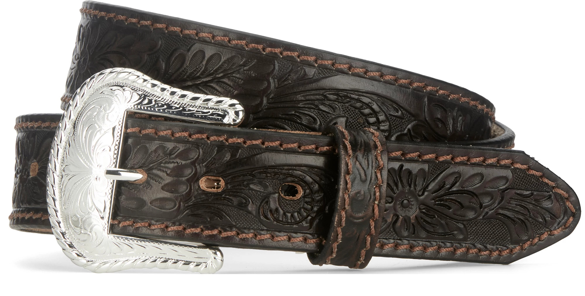 Ouest Cow-Boy Rodéo Broncho Allemand Argent Boucle Ceinture Par Tony
