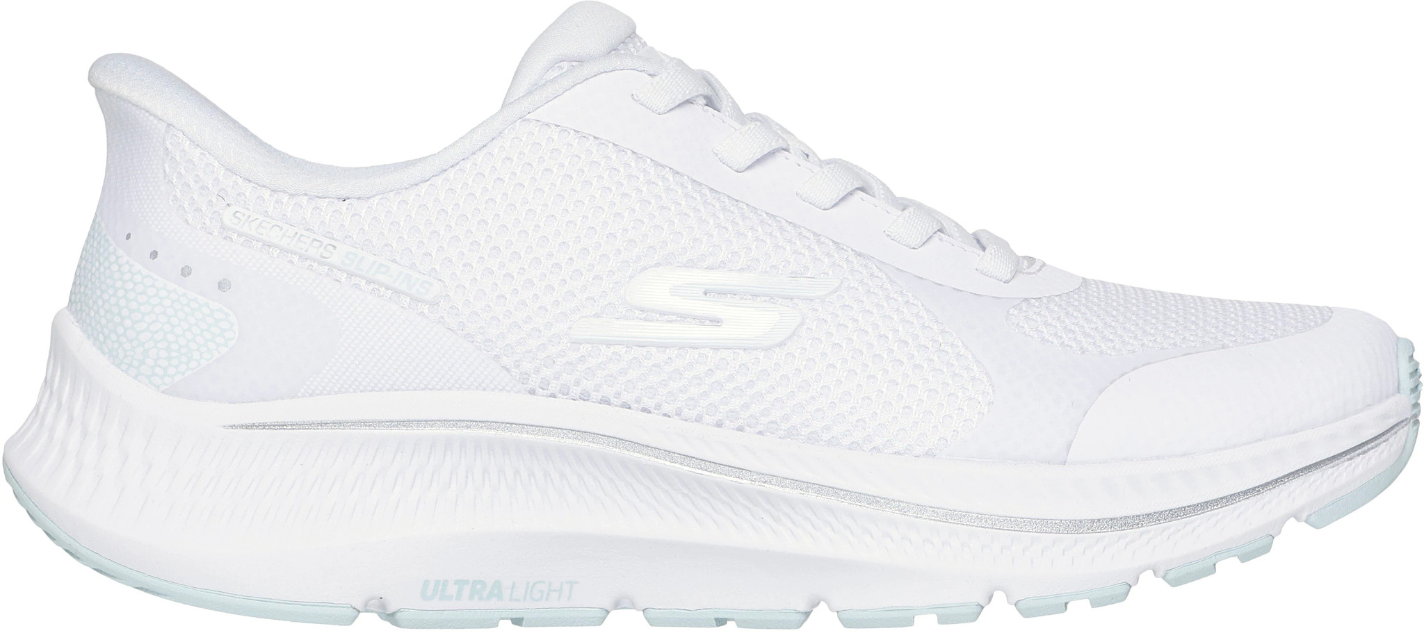 Women's Skechers Slip-Ins Gorun Consistent 2.0 Captiva shown in White (White)