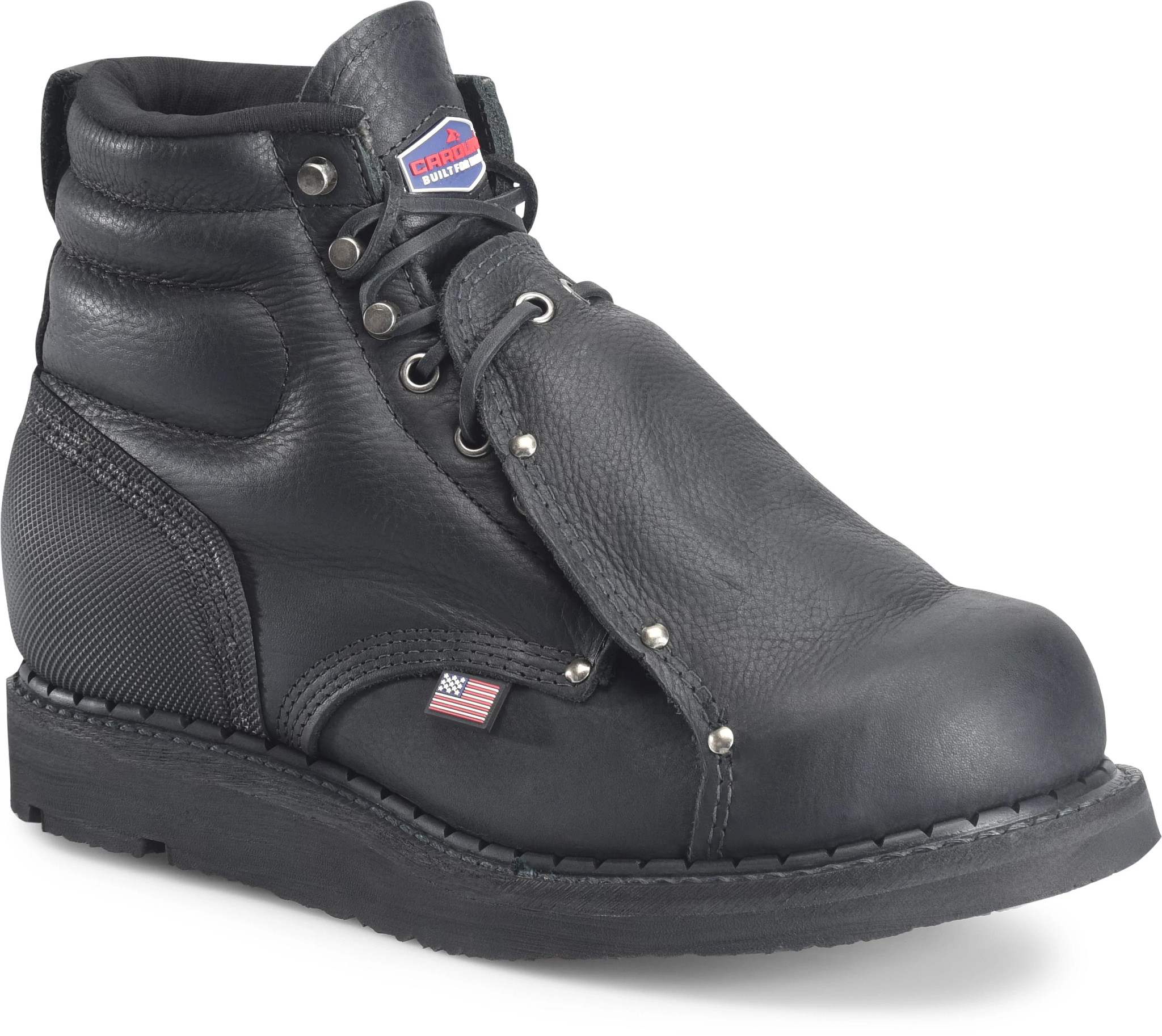 Foundry Wedge 6" Met Guard Steel Toe shown in Black (Black)