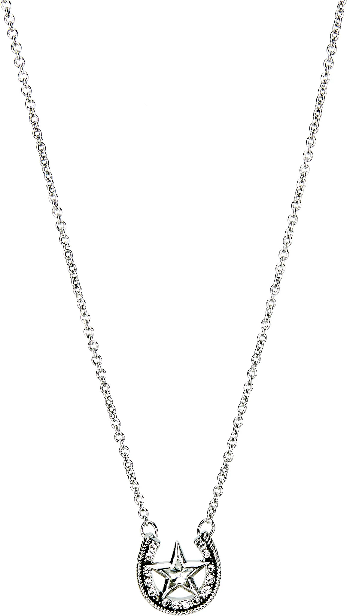 14k Gold Diamond Horseshoe Pendant Necklace – David's House of Diamonds