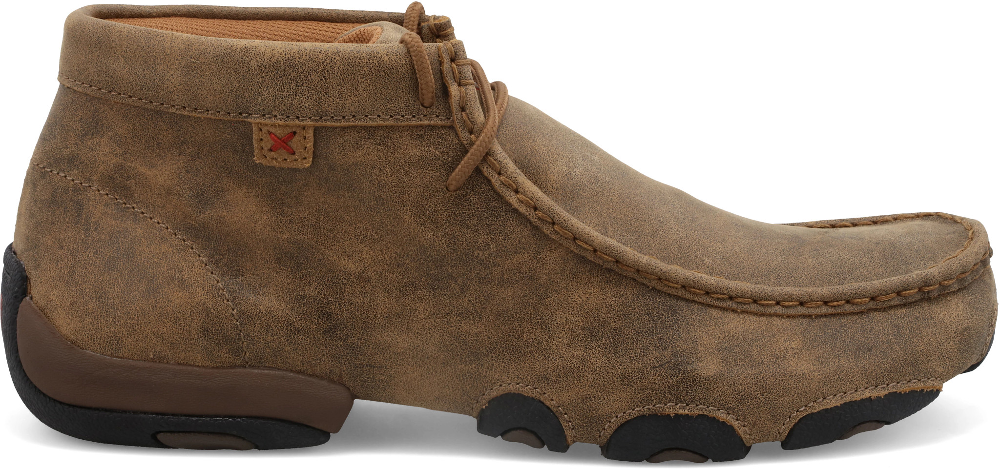 Men's Twisted X 4-Eye Driving Moc shown in Brown (Brown)