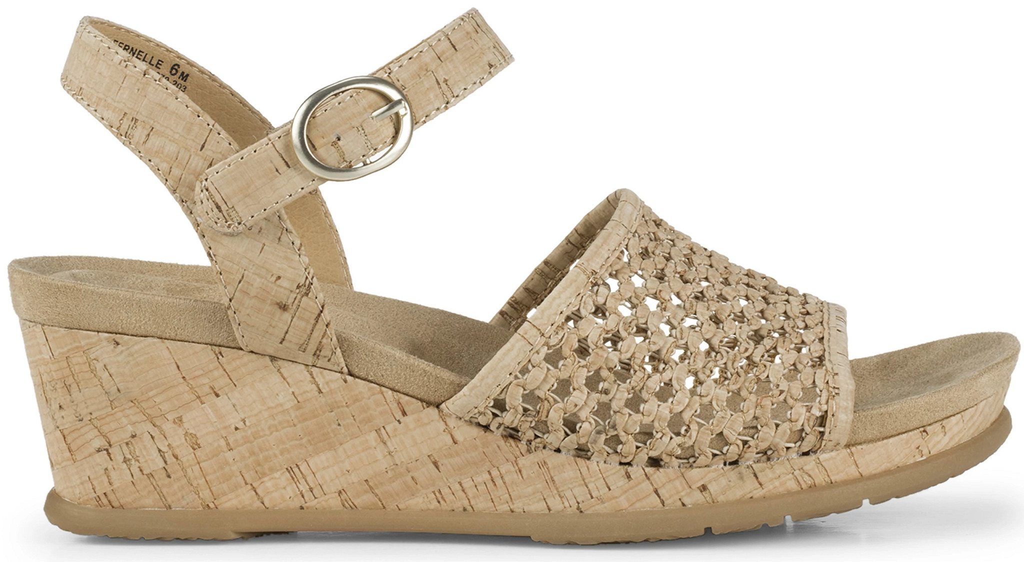Women's Baretraps Fernelle shown in Natural Cork (Tan)