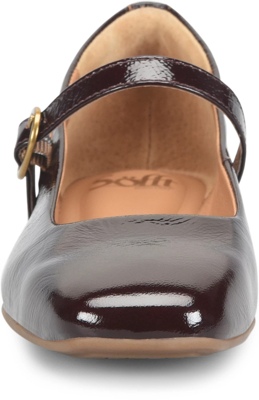 (取寄) ソフト レディース パルマ Sofft women Palma Cognac Patent Palma | Sofft Shoe