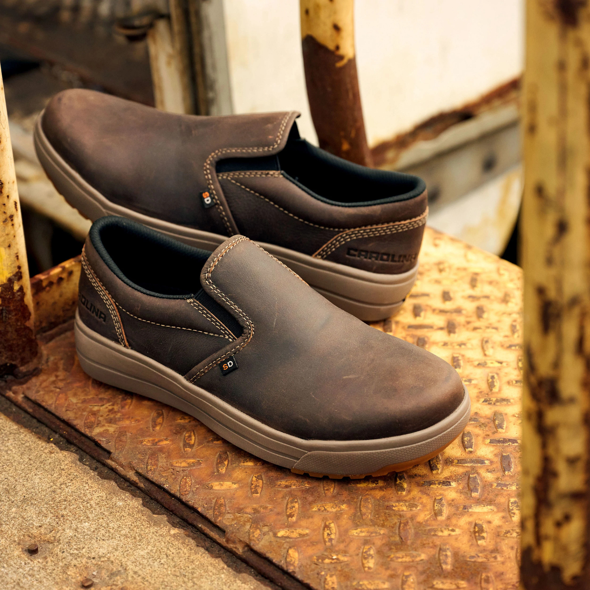 Men's Carolina Composite Toe Esd Slabline shown on model 