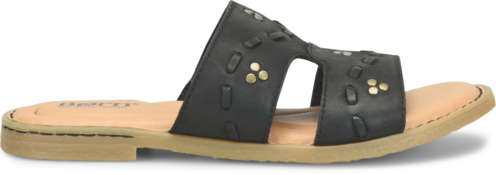 Women's Born Shoes Benita shown in Black Nubuck (Black)