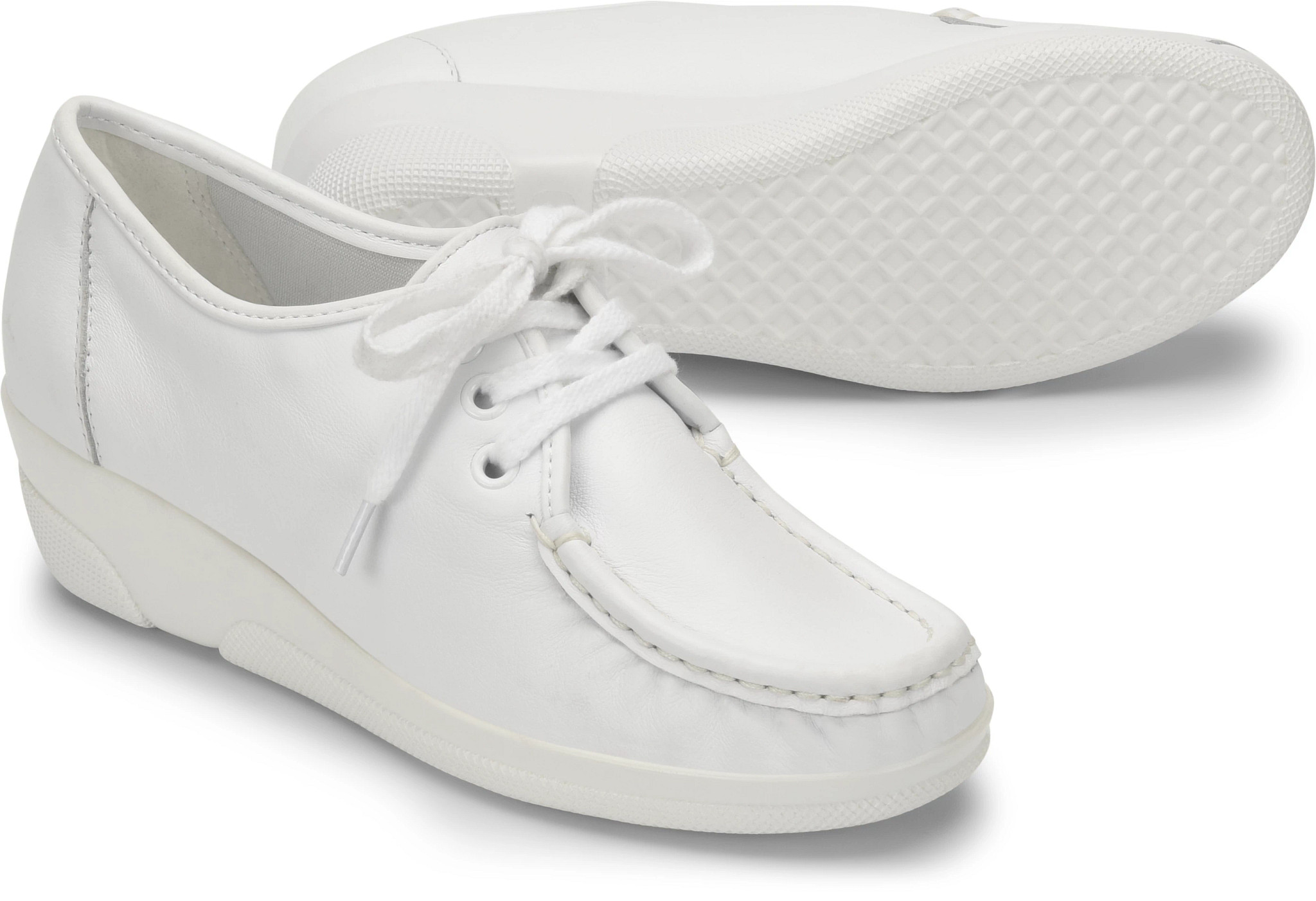 White leather nursing store shoes near me