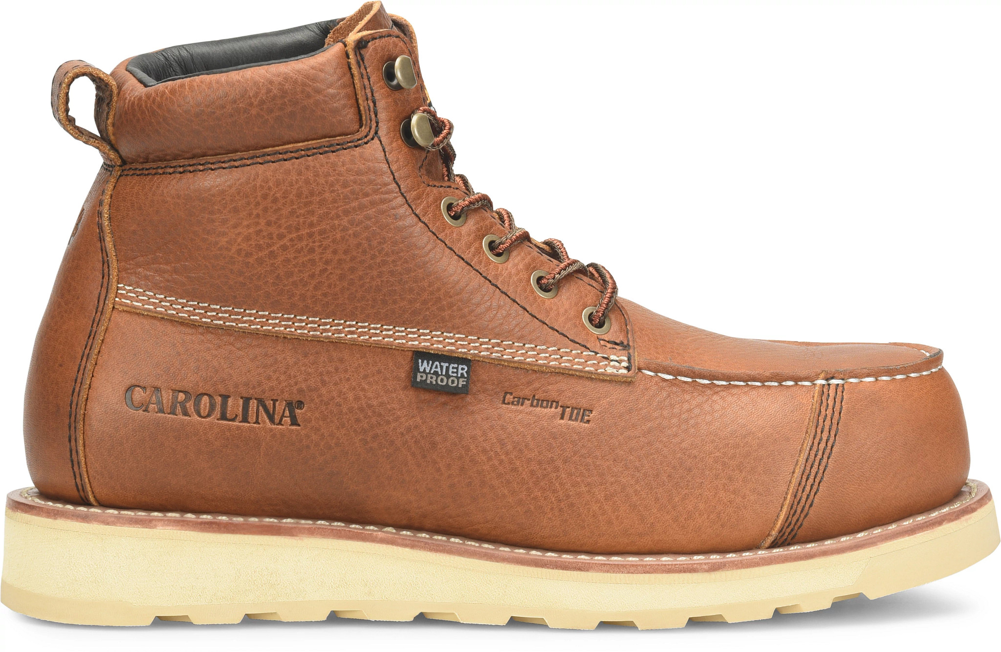 Men's Carolina 6 Inch Waterproof Composite Toe Staple Gun shown in Brown (Brown)
