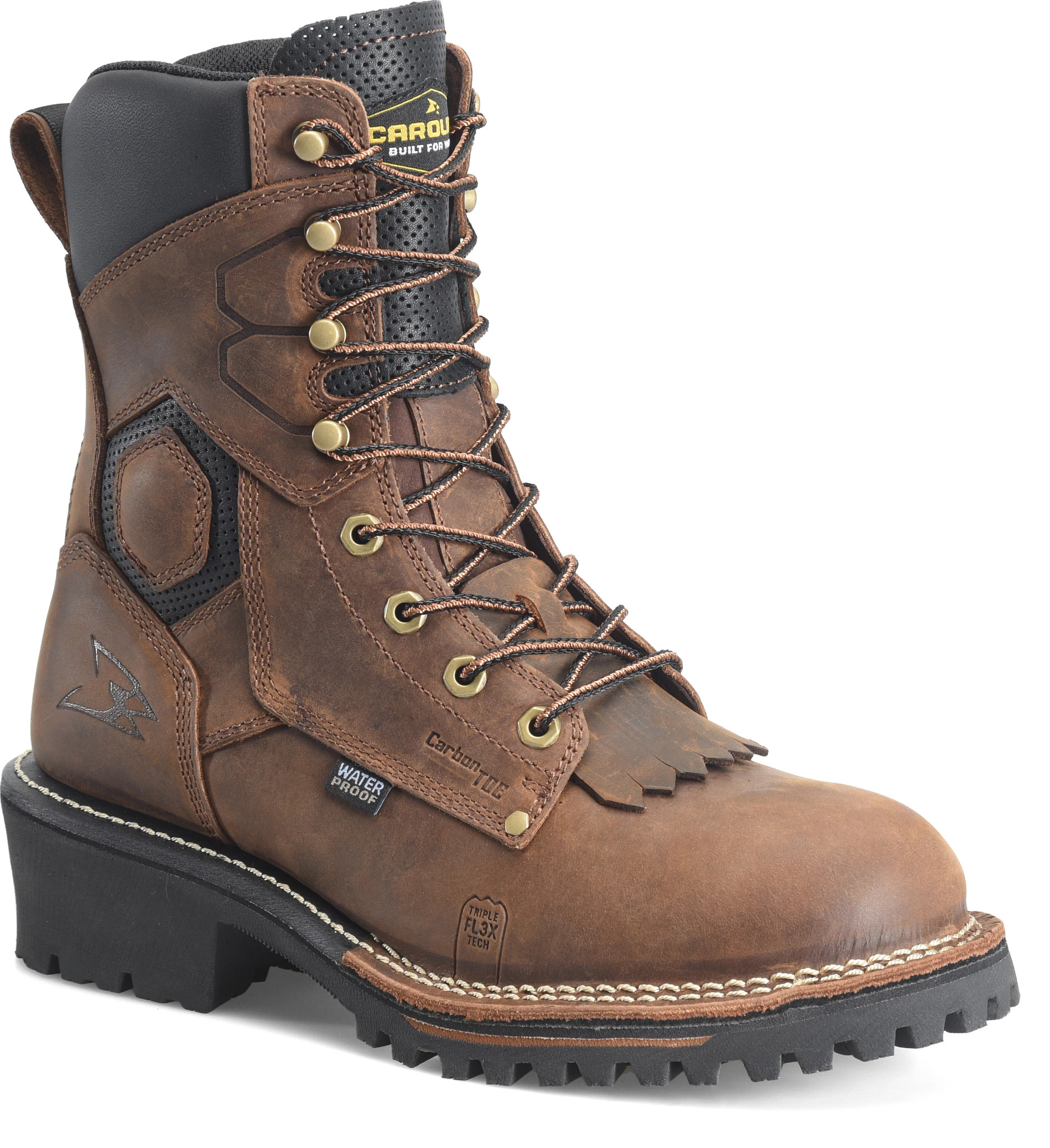 Pitstop 8" Carbon Comp Toe shown in Brown (Brown)