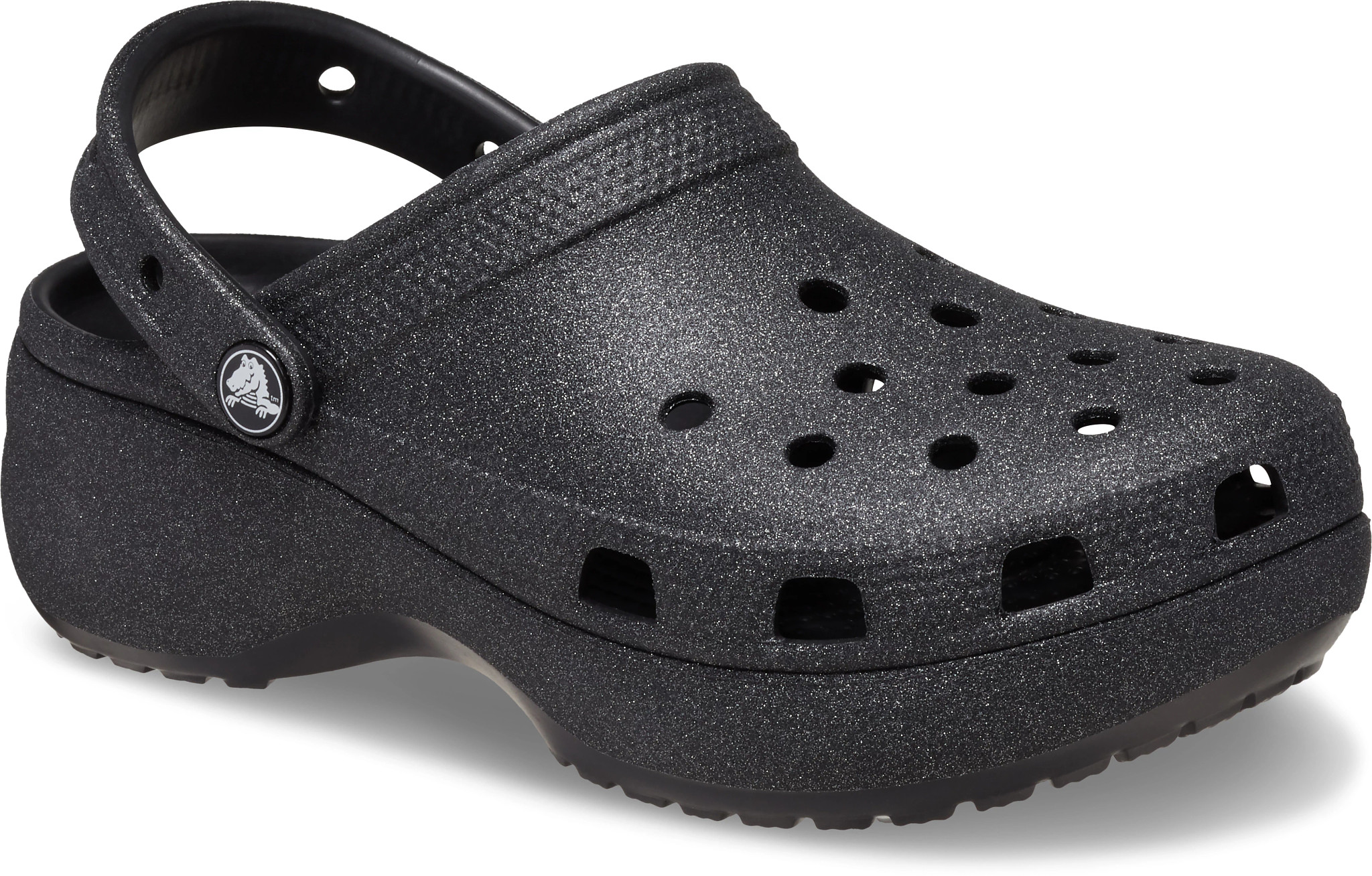 Women's Crocs Classic Platform Glitter Clog | Super Shoes