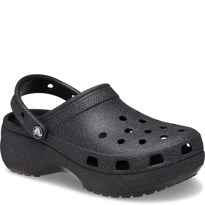 Women's Crocs Classic Platform Glitter Clog Super Shoes