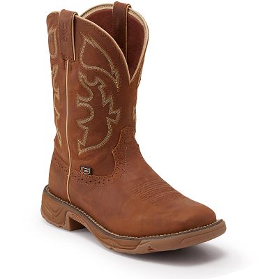 Justin Bottes de Travail Western pour Hommes Rush Bout Composite Justin Bottes de Travail Western pour Hommes Rush Bout Composite