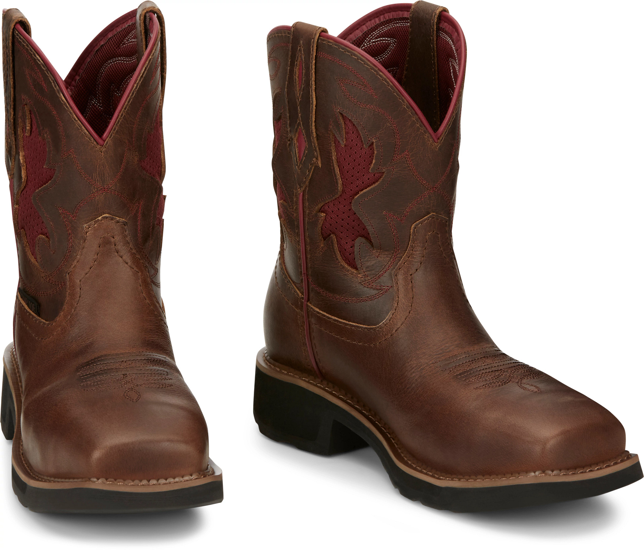 Lathey 8 Nano Composite Toe Work Boot Justin Boots