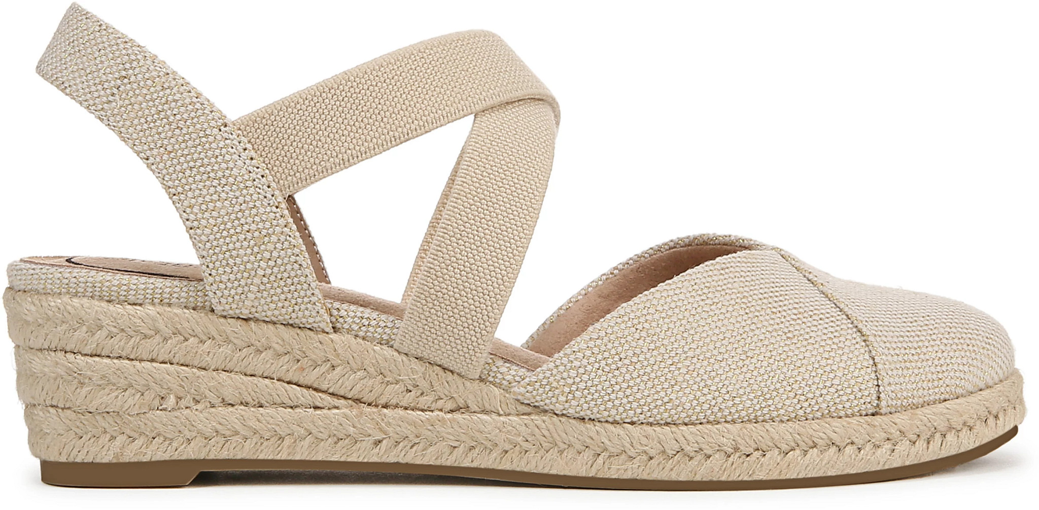 Women's Lifestride Kimball shown in Natural/Gold (Off White)