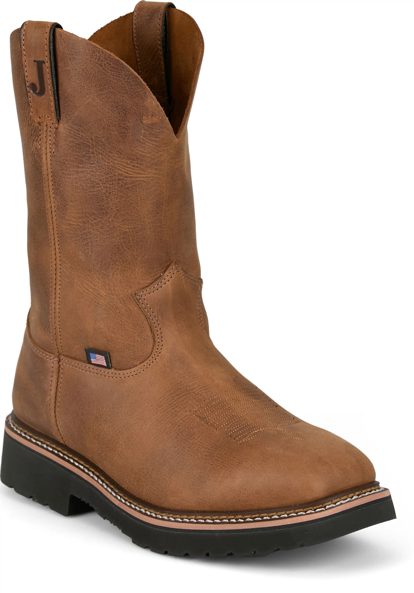 Ames 11" Steel Toe se muestra en la Walnut (Caf&eacute;)