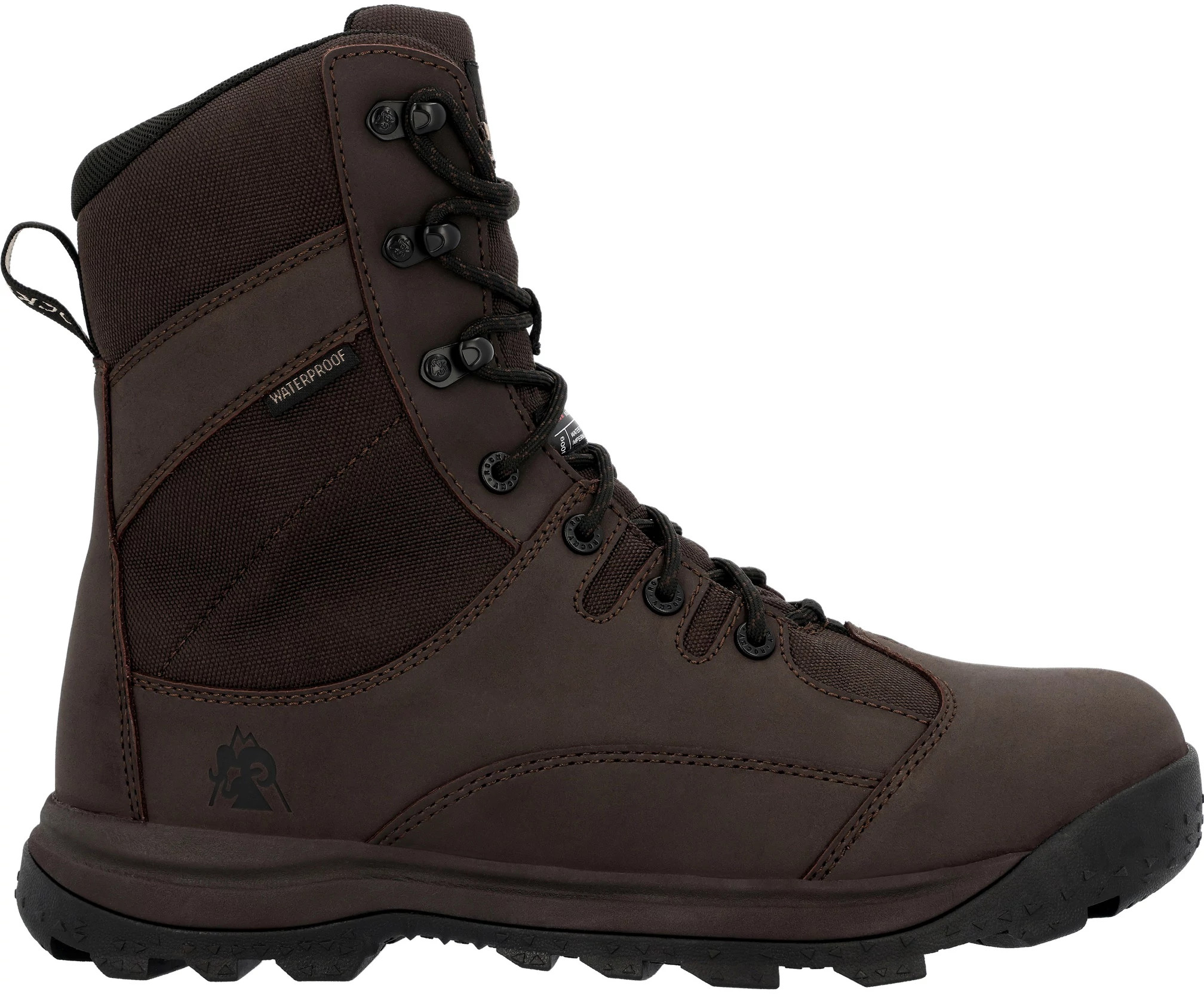 Men's Rocky Waterproof 400 Gram Wildcat Hunting Boot shown in Brown (Brown)